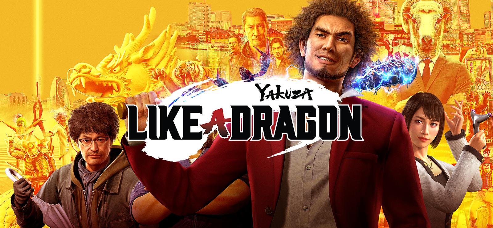 Yakuza: Like a Dragon banner
