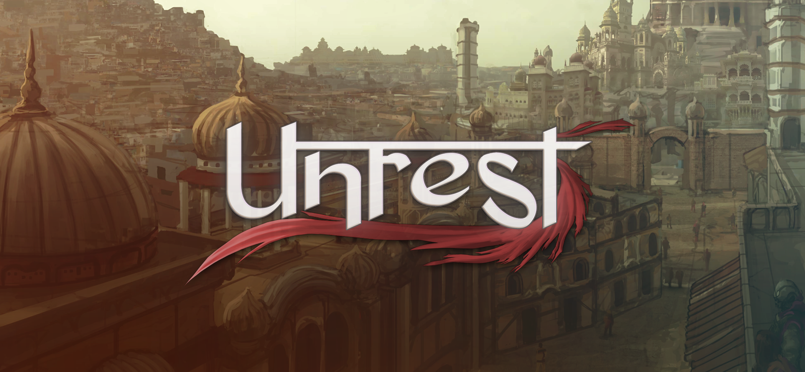Unrest banner