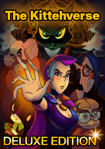 Near-Mage + Gibbous: The Kittehverse DeLuxe cover