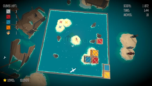 #9. Kubikon 3D - Pirates DLC (GOG) By: KUBI Games