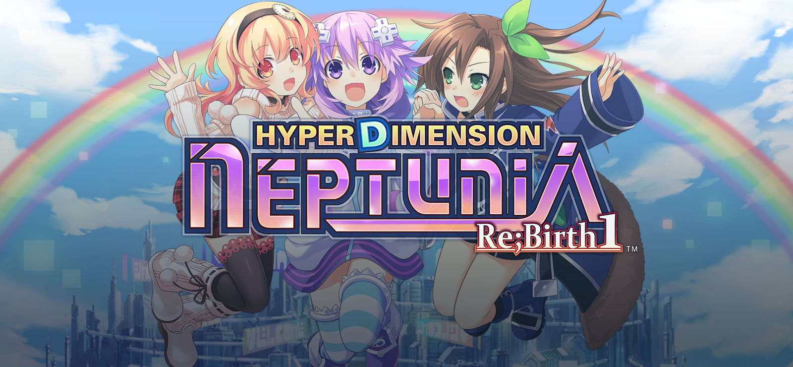 Hyperdimension Neptunia Re;Birth1 banner