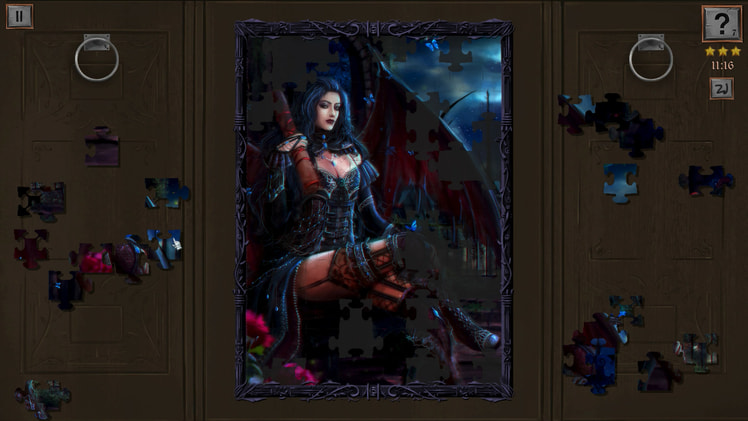 Dark Fantasy: Jigsaw Puzzle screenshot screenshot 3