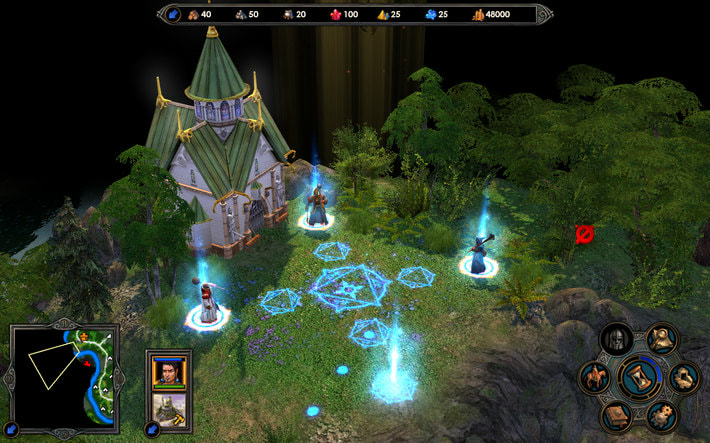 Heroes of Might and Magic V - Tribes of the East screenshot 1