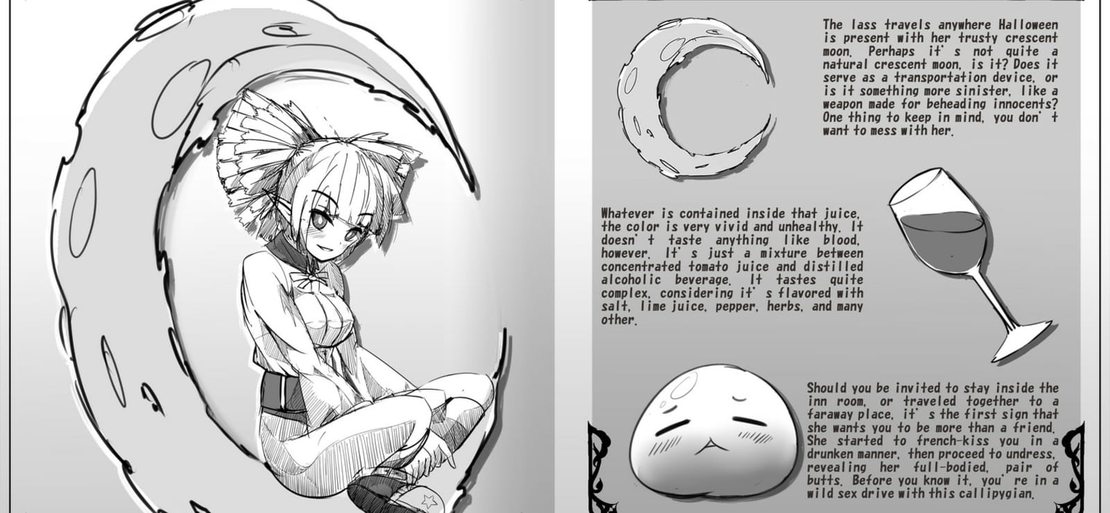 Siluman Fantasy - Monster Girl Sketch Vol.02B