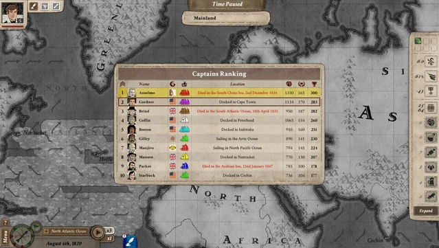 #8. Nantucket - Masters of the Seven Seas (GOG) Με: Picaresque Games