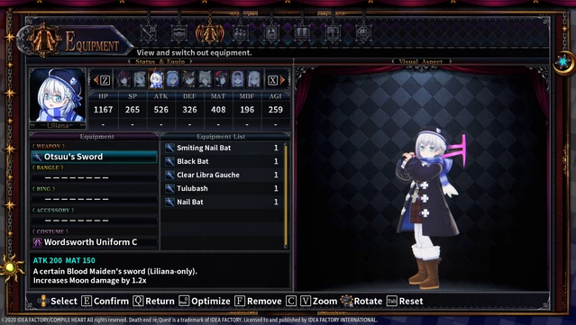 #4. Death end re;Quest 2 - Blood Skelter Set (GOG) 由: Idea Factory International