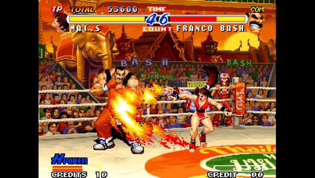 Fatal Fury 2 (Xbox One) Arcade as Mai Shiranui 