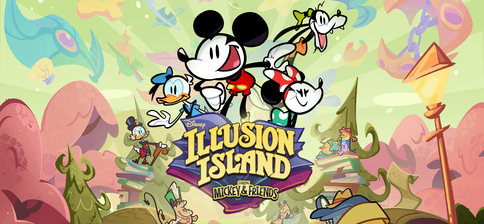 Disney Illusion Island Starring Mickey and Friends banner
