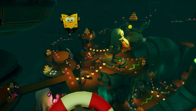 #10. SpongeBob SquarePants: The Cosmic Shake (GOG) 由: THQ Nordic GmbH