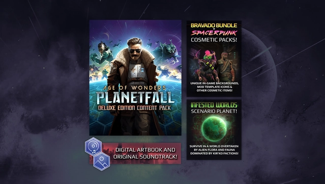 #6. Age of Wonders: Planetfall - Deluxe Edition Content Pack (GOG) di: Paradox Interactive