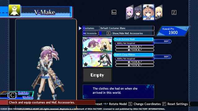 #5. Neptunia Virtual Stars - Tenjin Kotone Pack (GOG) By: Idea Factory International