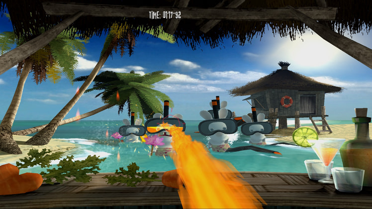 Rayman Raving Rabbids™ screenshot 4