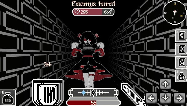 #8. Dungeon Vixens: A Tale of Temptation (GOG) โดย: Shady Corner Games