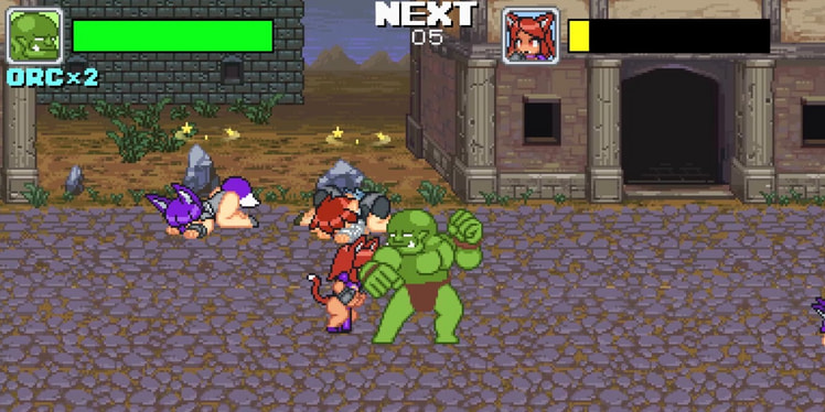 Monster Girl Conquest Records Battle Orc screenshot 4