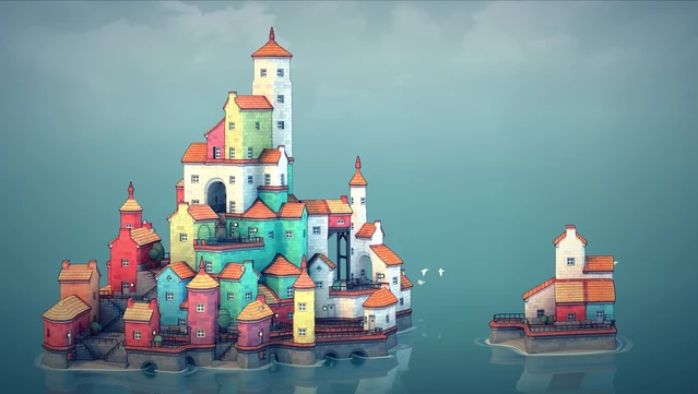#8. Townscaper (GOG) Bởi: Raw Fury