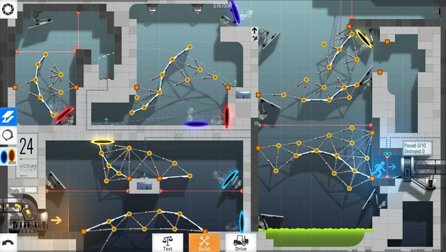 #6. Bridge Constructor Portal - Portal Proficiency (GOG) โดย: Headup