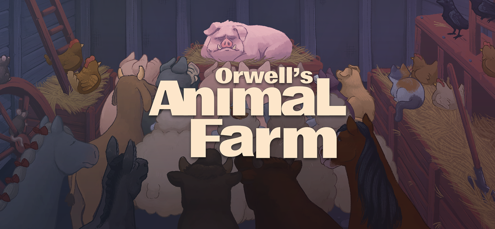 Orwell's Animal Farm banner