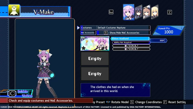 #6. Neptunia Virtual Stars - Pinky Pop Hepburn Pack (GOG) Podle: Idea Factory International
