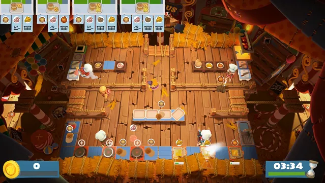 #8. Overcooked! 2 - Carnival of Chaos (GOG) 由: Team17 Digital LTD.