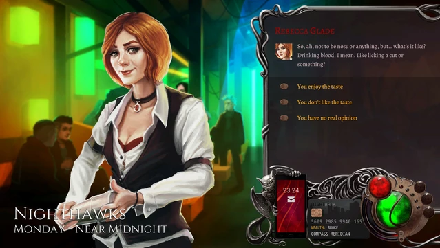 #8. Nighthawks (GOG) Podle: Wadjet Eye Games