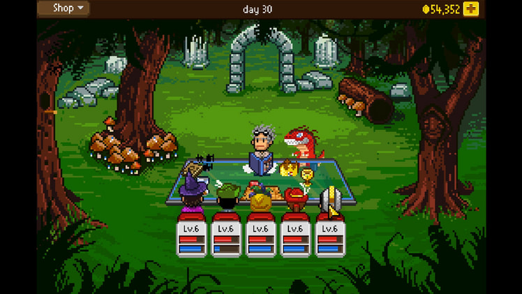 Knights of Pen and Paper +1 Edition screenshot 1