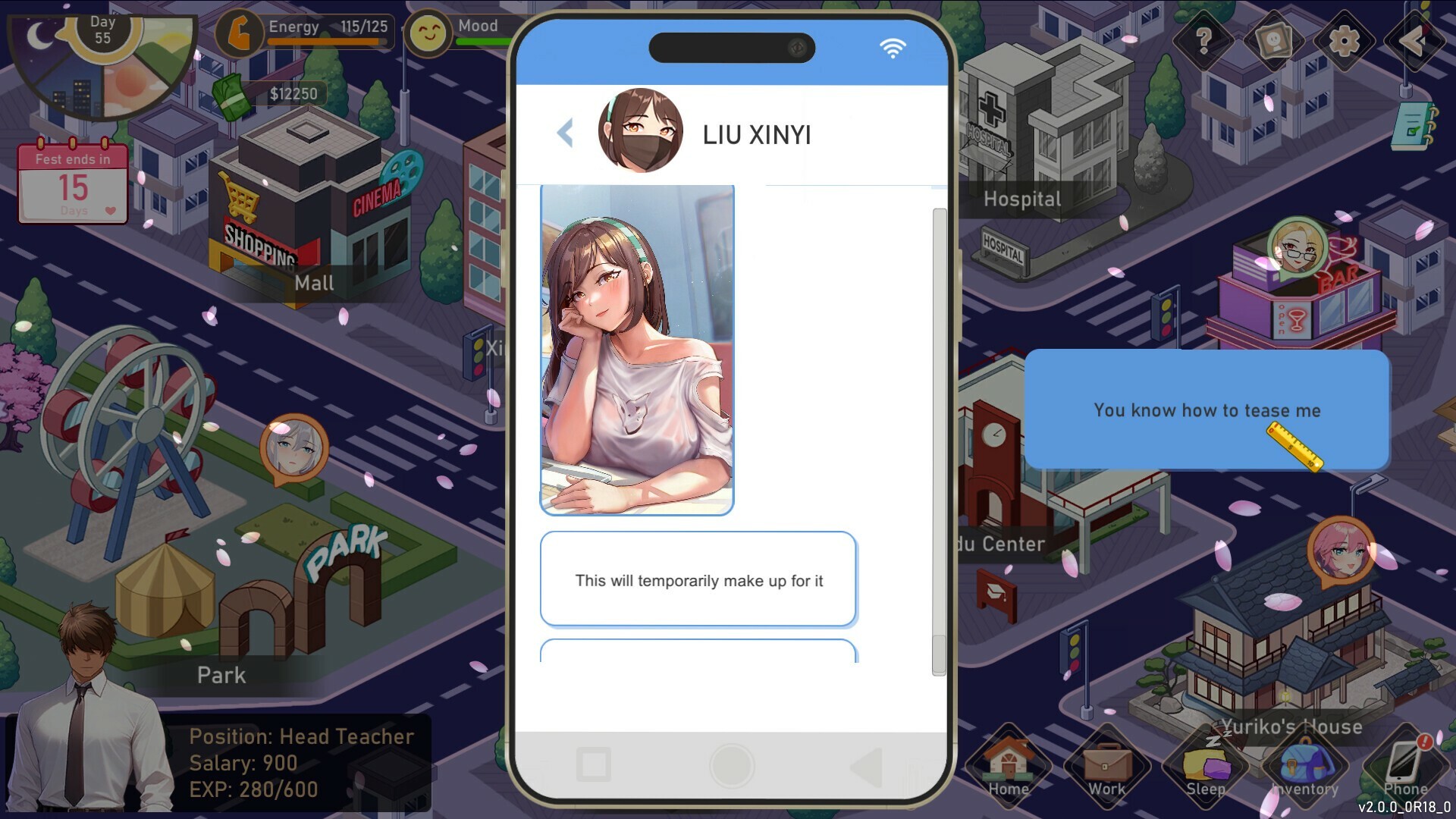 Love n Life: Lucky Teacher — official screenshot 2