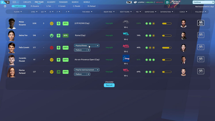 Tennis Manager 25 screenshot 4