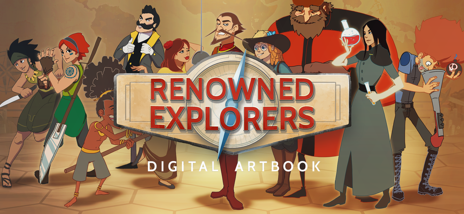 Renowned Explorers - Artbook