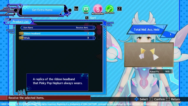 #10. Neptunia Virtual Stars - Pinky Pop Hepburn Pack (GOG) Podle: Idea Factory International