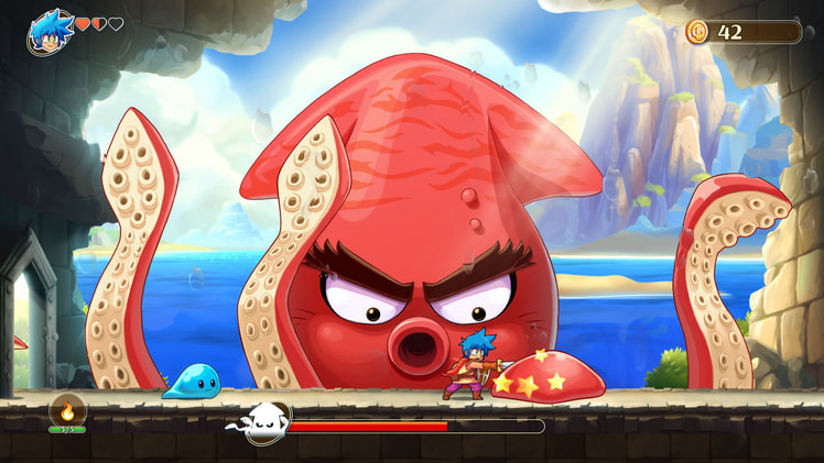 Monster Boy and the Cursed Kingdom screenshot 1