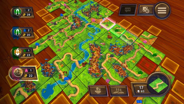 #9. Carcassonne - Tiles & Tactics (GOG) By: Twin Sails Interactive