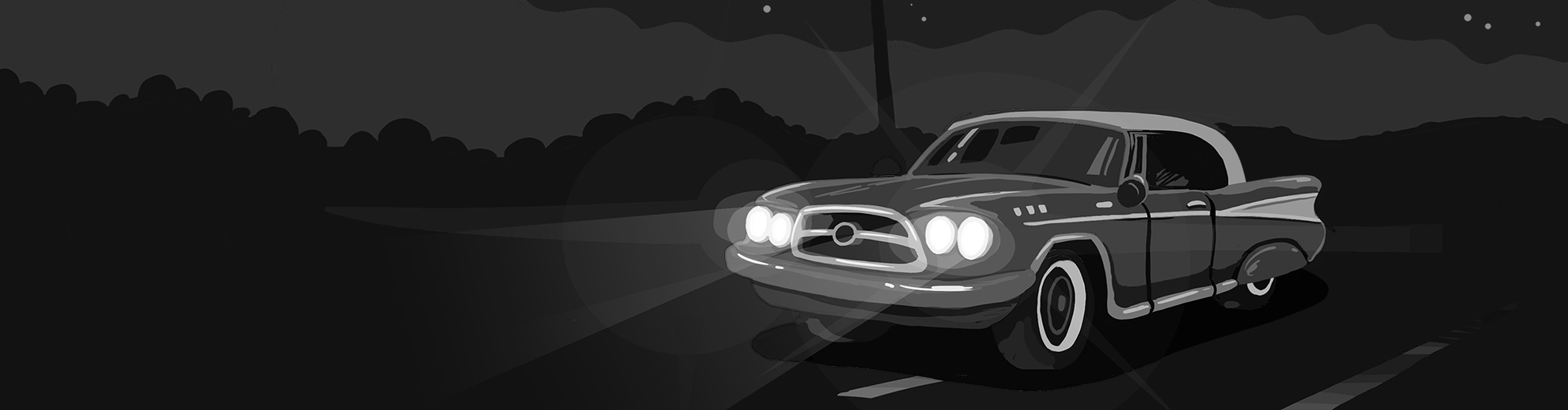 Midnight Scenes: The Highway