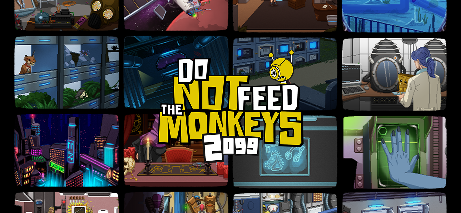 Do Not Feed the Monkeys 2099 banner