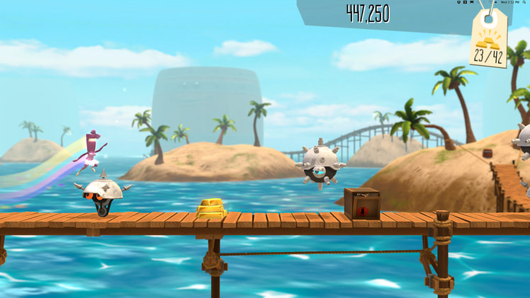 BIT.TRIP Presents... Runner2: Future Legend of Rhythm Alien screenshot 2