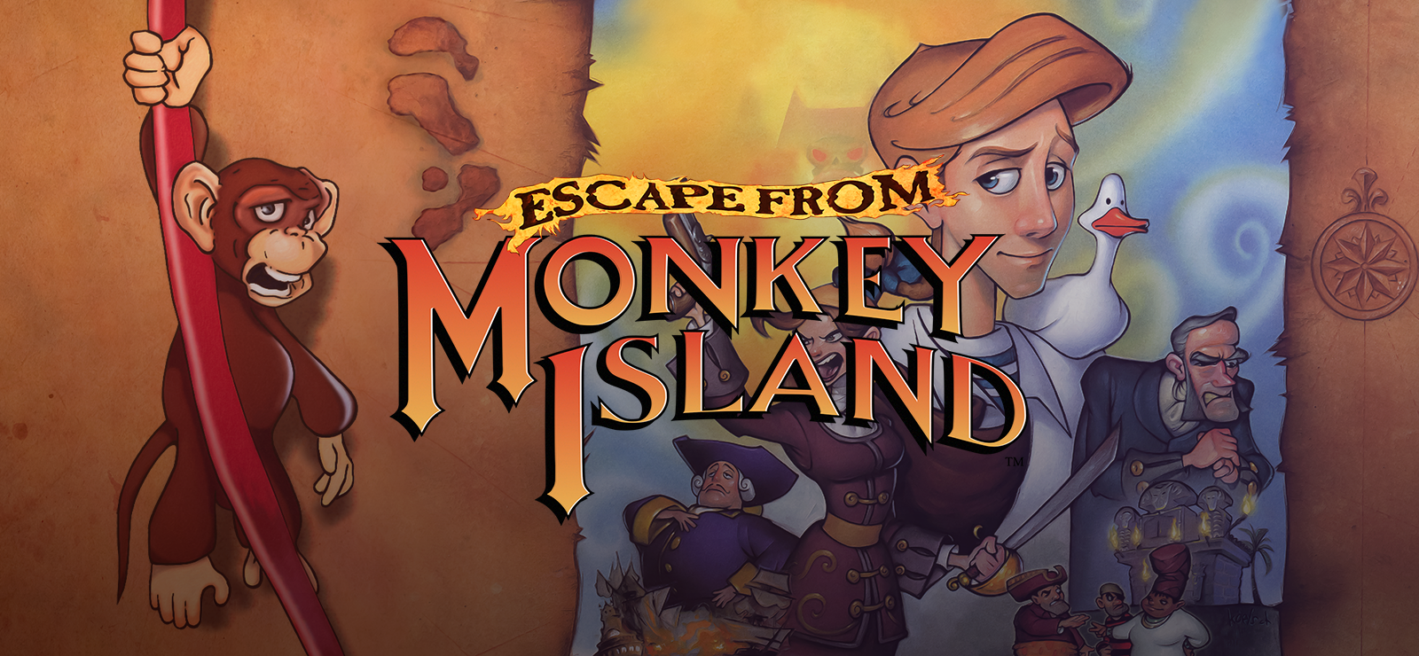 Escape from Monkey Island™ banner