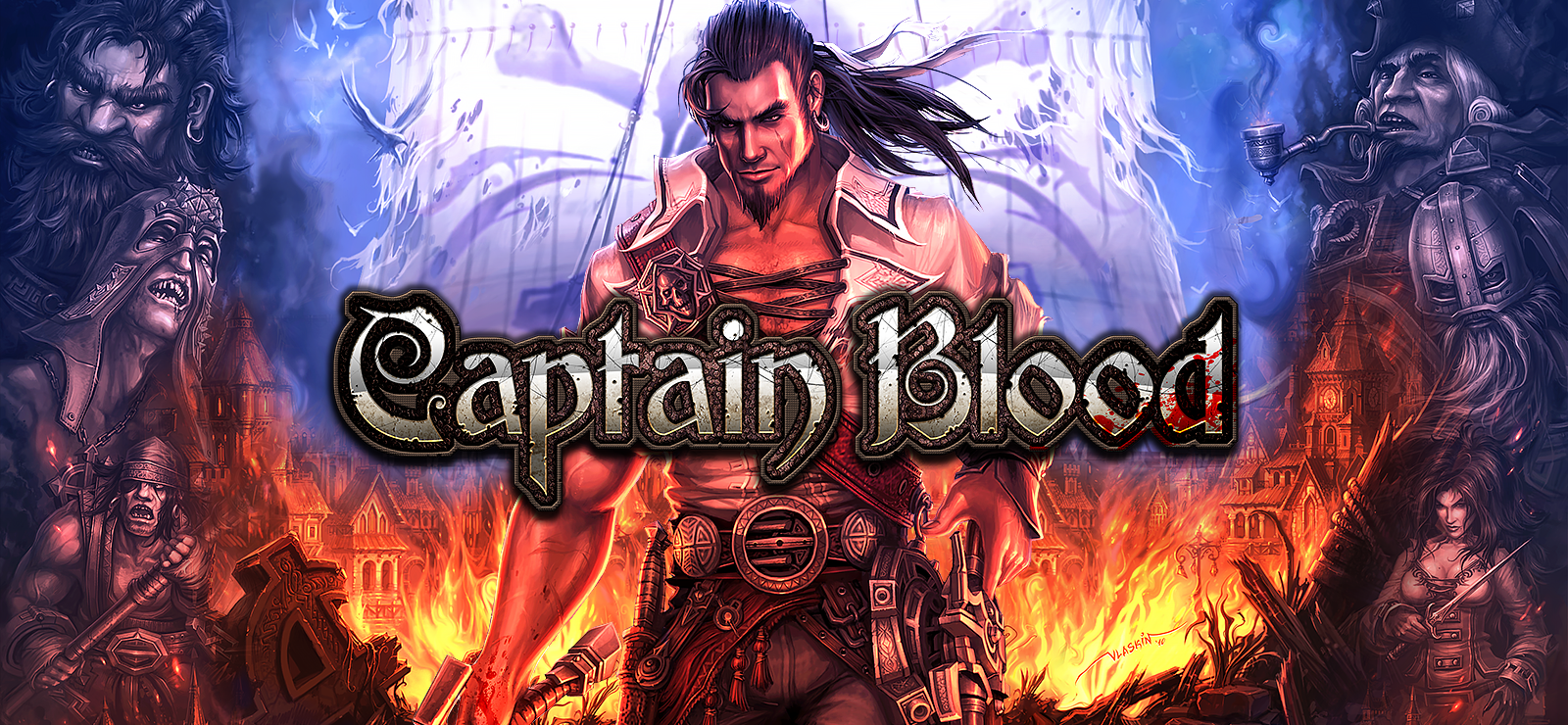 Captain Blood banner