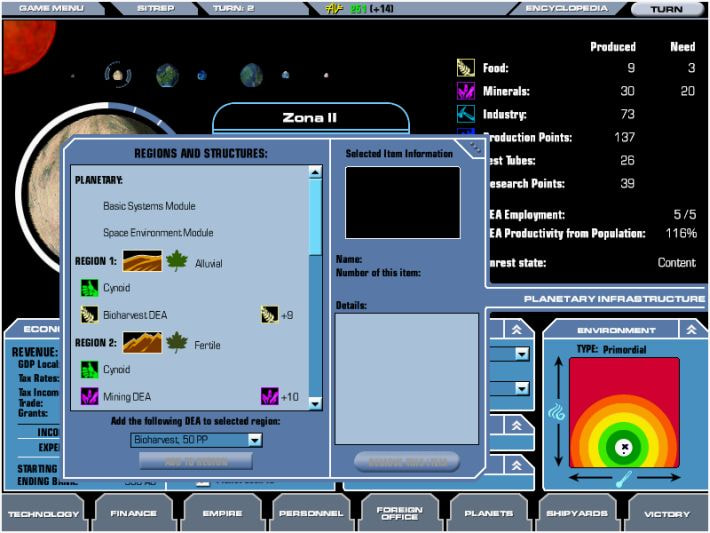 Master of Orion 3 screenshot 3