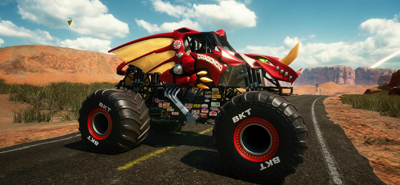 Monster Jam Steel Titans - Bakugan Dragonoid Truck - image 1