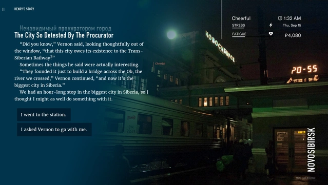 #10. Wanderlust: Transsiberian (GOG) โดย: Pretty Soon