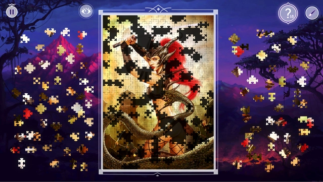 #7. Dark Fantasy 2: Jigsaw Puzzle (GOG) От: MediBang Games