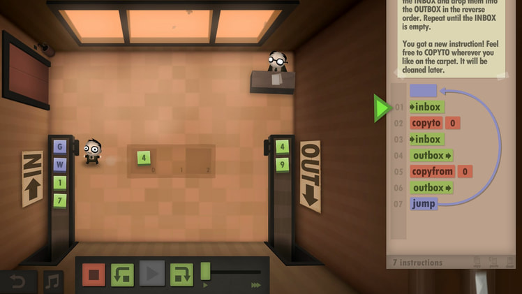 Human Resource Machine screenshot 2