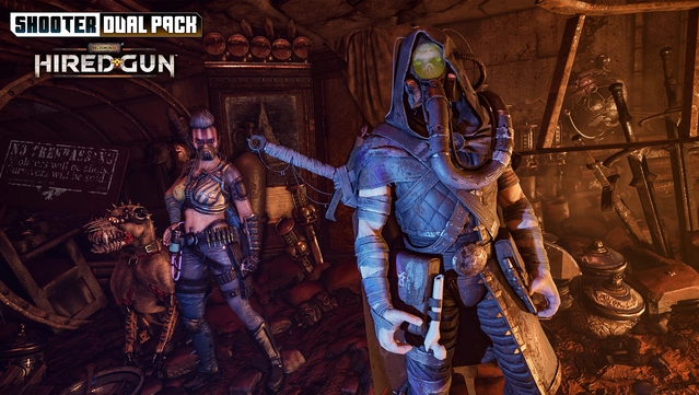 #10. Shooter Dual Pack - Necromunda: Hired Gun + Space Hulk: Deathwing - Enhanced Edition (GOG) Podle: Focus Entertainment