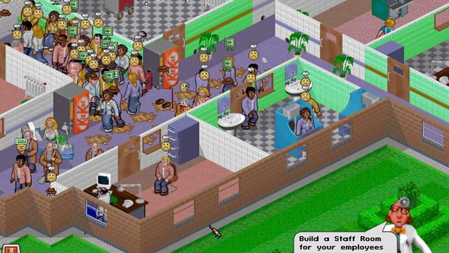 75% Theme Hospital on