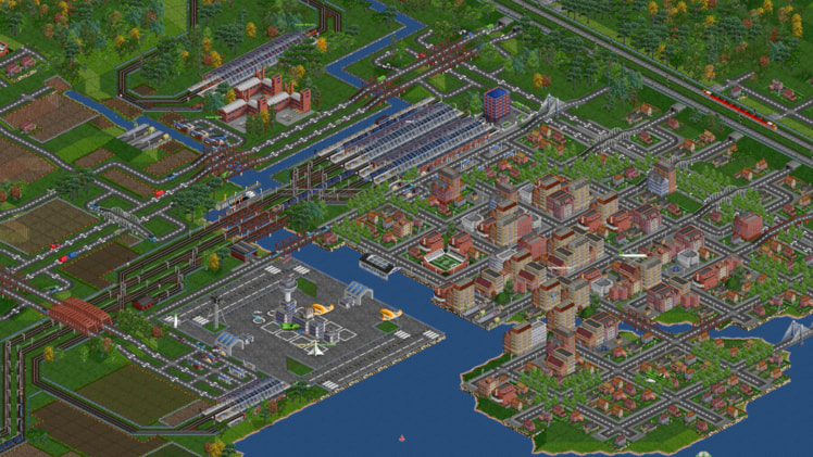 OpenTTD screenshot 1