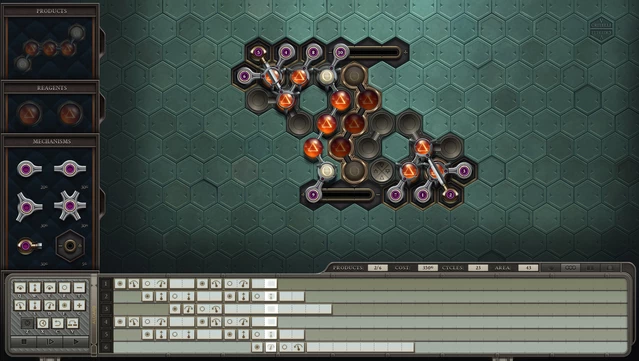 #8. Opus Magnum (GOG) 由: Zachtronics