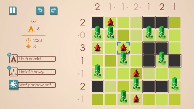 #8. Tents and Trees (GOG) 由: Frozax Games