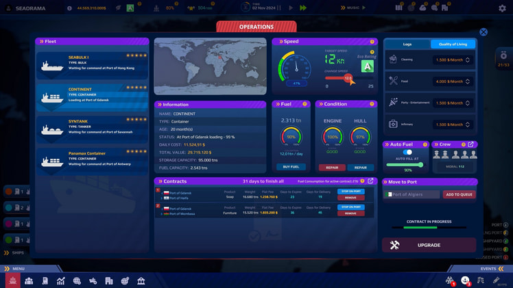 SeaOrama: World of Shipping screenshot 3