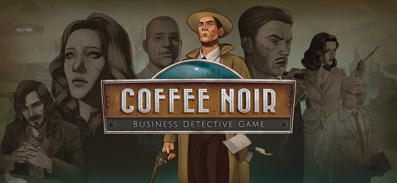 Симулятор детектива. Coffee Noir - Business Detective game. Детектив с кофе. Detective Simulator. Старая игра кофе на ПК.