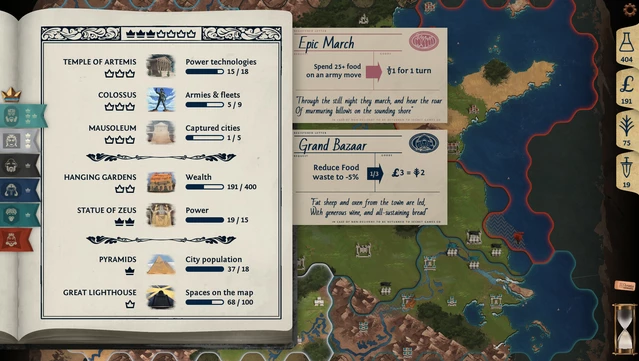 #8. Ozymandias: Bronze Age Empire Sim (GOG) 由: Goblinz Publishing