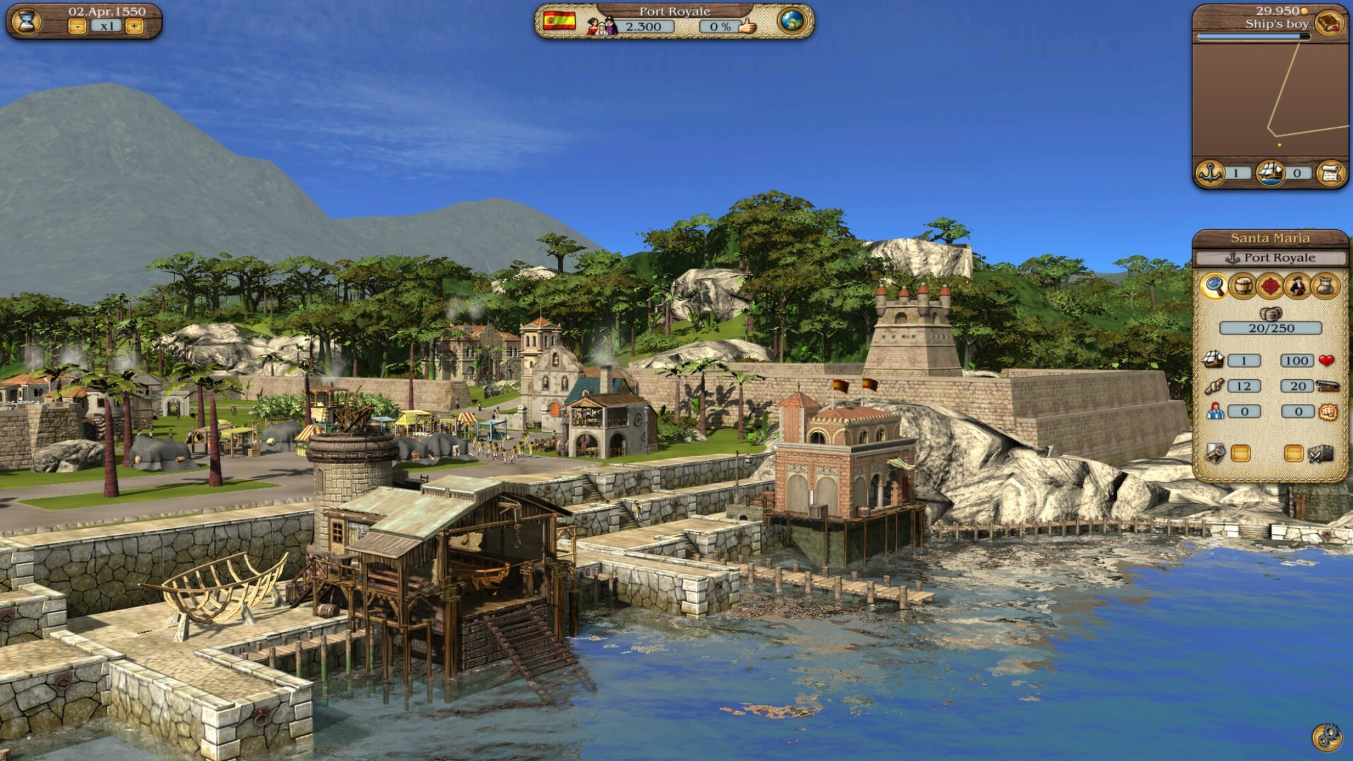 Port Royale 3 Gold screenshot 1